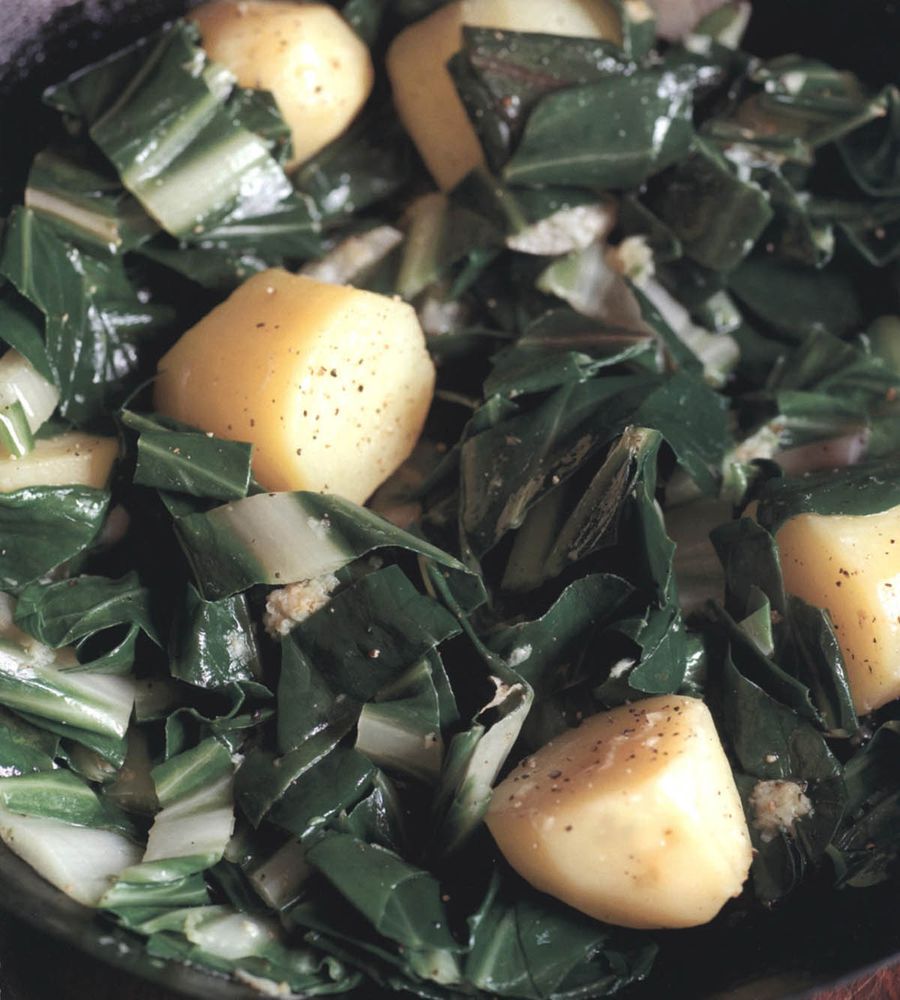 Spinach with sesame from Winter Food by Jill Norman