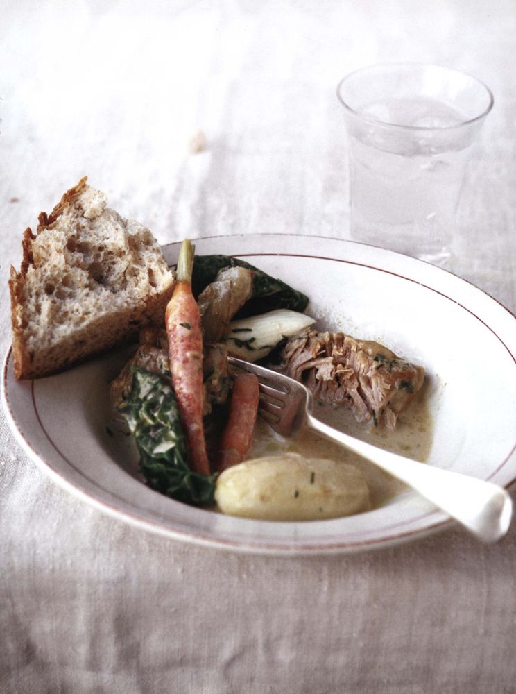 Blanquette of Veal with Seasonal Vegetables from Today's special: A new take on bistro food by Anthony Demetre