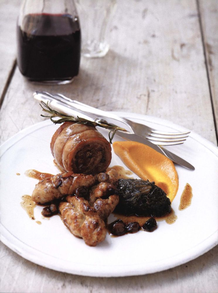 SlowCooked Breast of Lamb, Sweetbreads and Golden Sultanas from Today's special A new take on