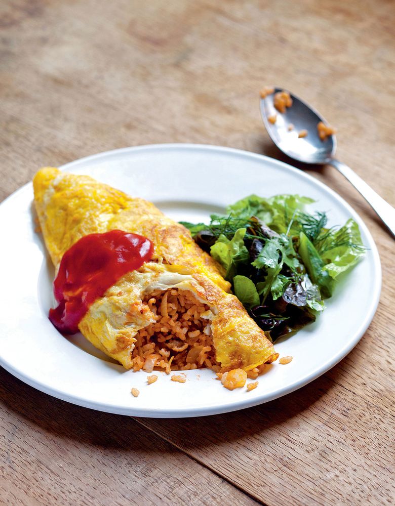 Omuraisu from Tokyo Cult Recipes by Maori Murota