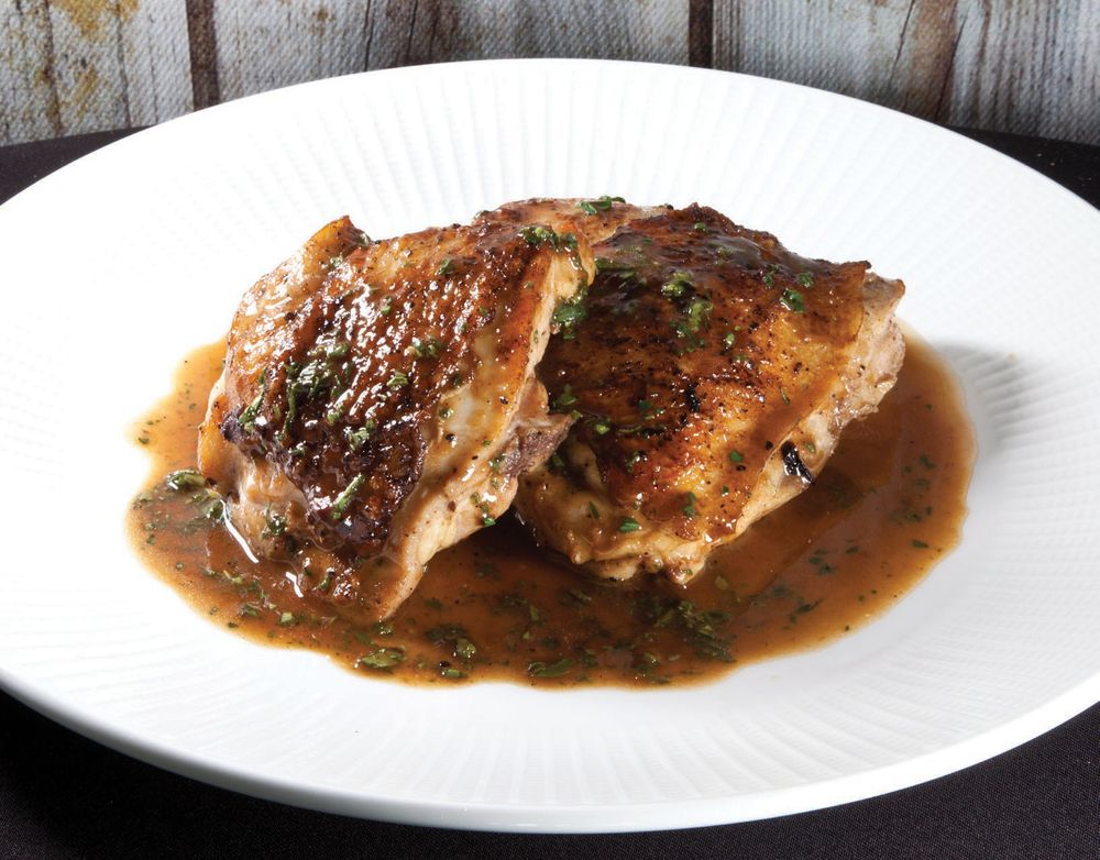 Spice Rubbed Chicken Thighs from Toques in Black The Extraordinary