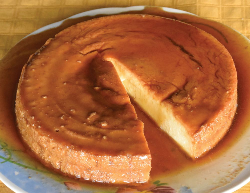Flan from A Taste of Cuba by Cynthia Carris Alonso