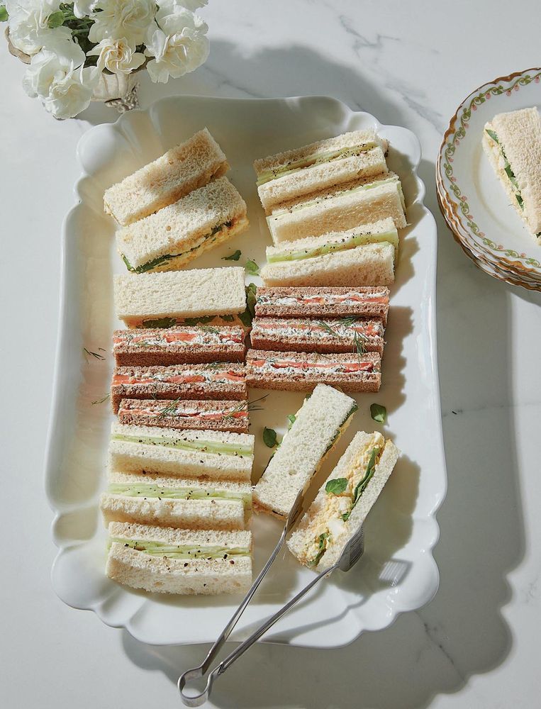 Tea Sandwiches from The Official Downton Abbey Afternoon Tea Cookbook ...