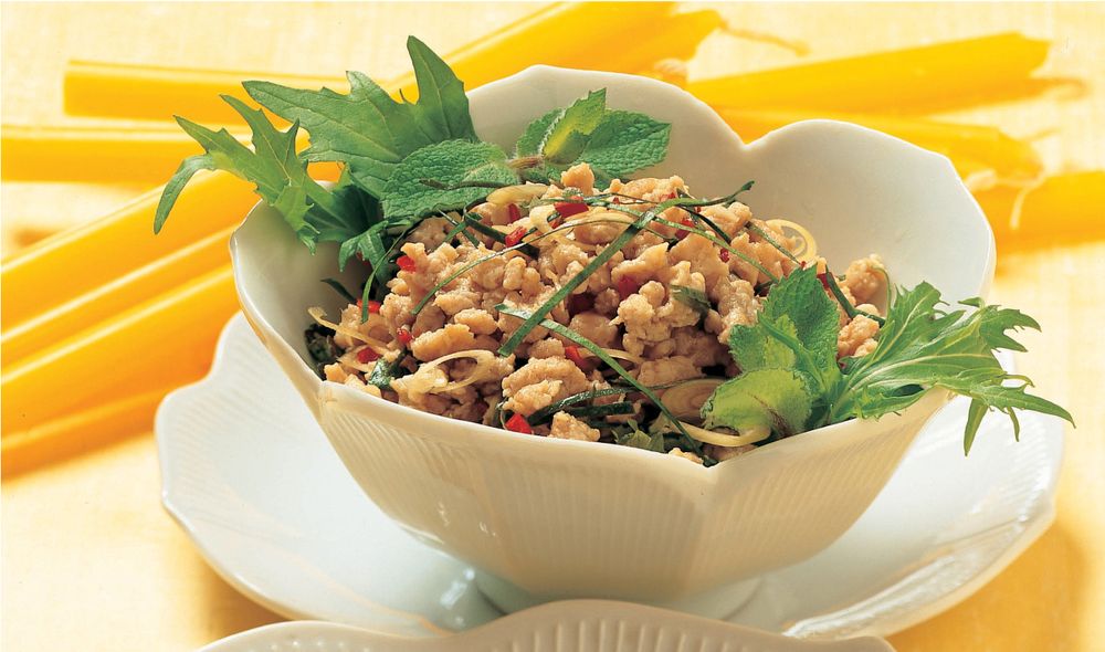 Larp of Chiang Mai from Thai Food and Cooking by Judy Bastyra and Becky ...