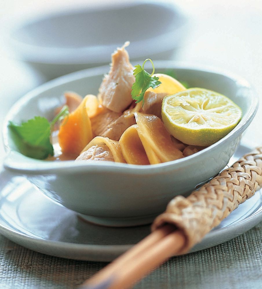 Yellow Chicken Curry from Thai Food and Cooking by Judy Bastyra and Becky Johnson