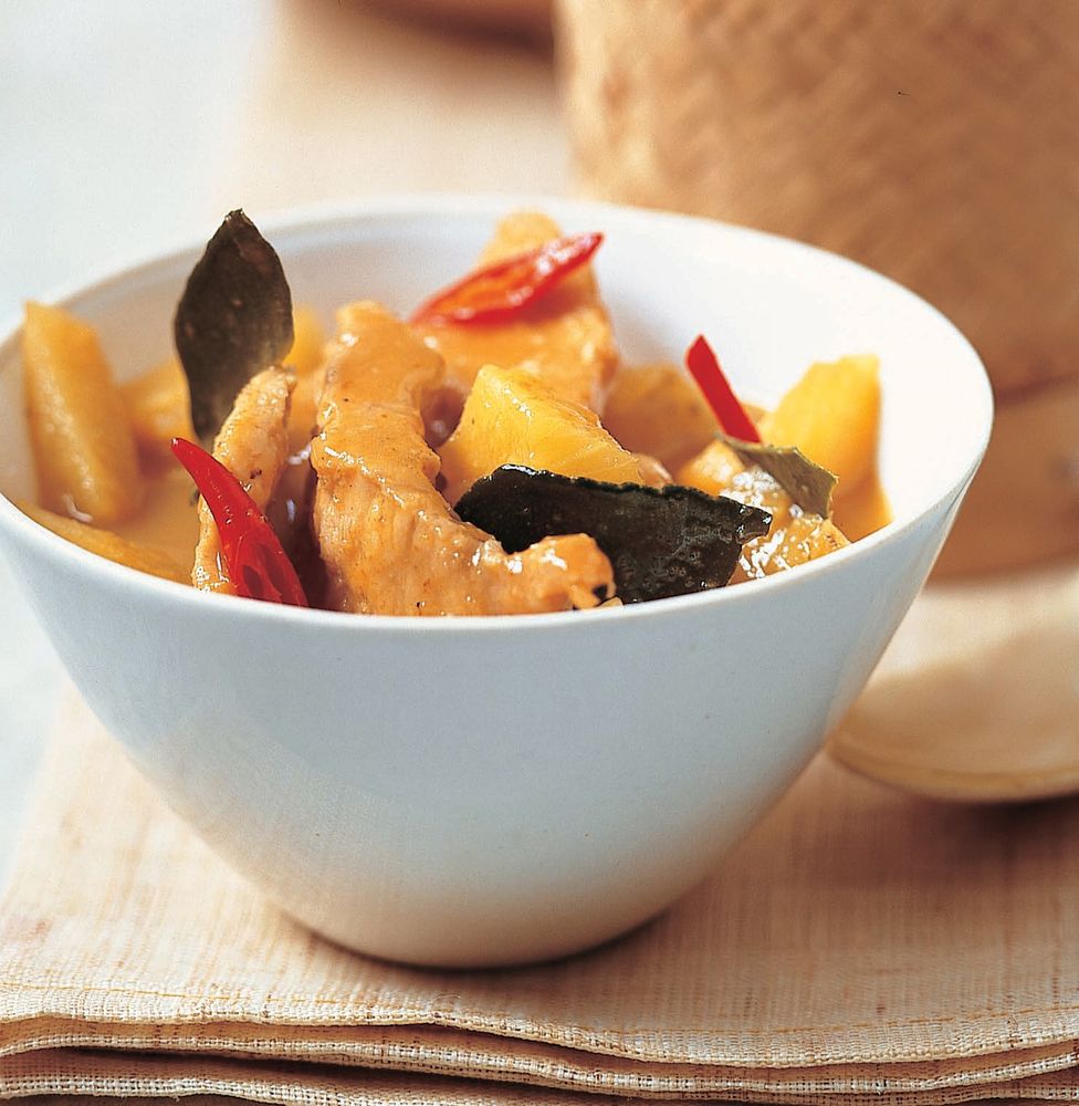 Pork and Pineapple Coconut Curry from Thai Food and Cooking by Judy