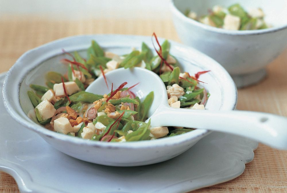 Snake Beans with Tofu from Thai Food and Cooking by Judy Bastyra and Becky Johnson