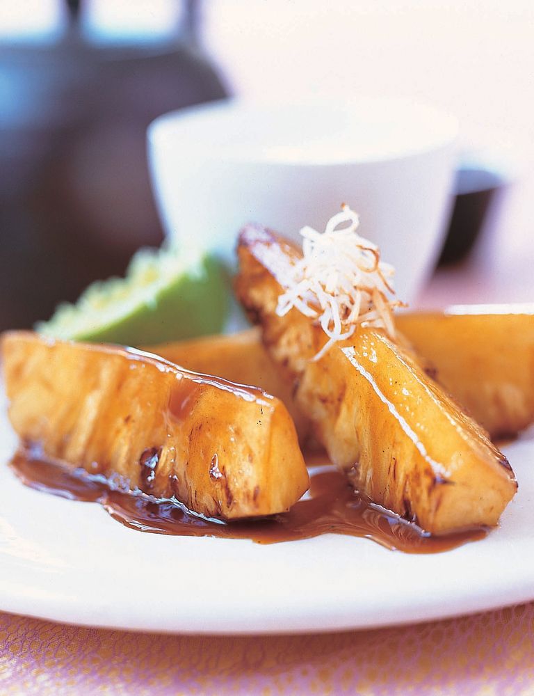 Thai Fried Pineapple from Thai Food and Cooking by Judy Bastyra and Becky Johnson