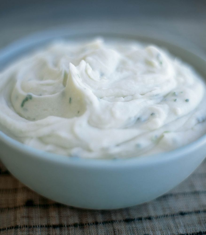 Sour Cream Mashed Potatoes from Thanksgiving: Recipes for a Holiday Meal by Lou Seibert Pappas