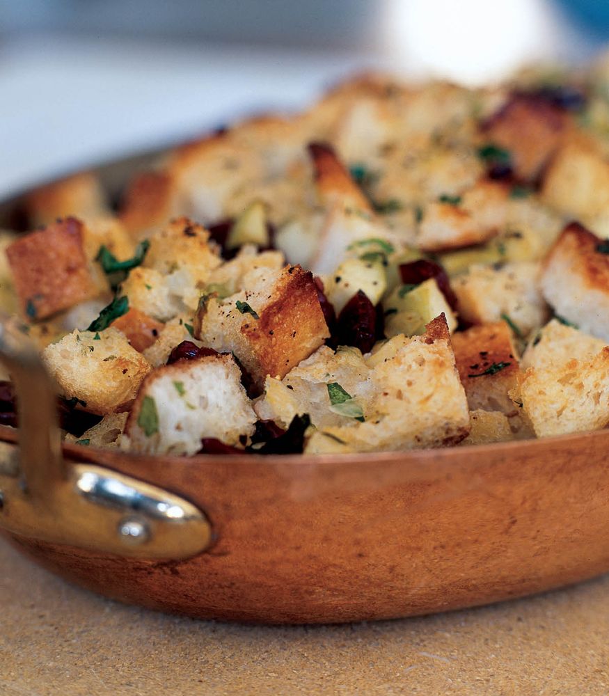 Sausage & Apricot Stuffing from Thanksgiving: Recipes for a Holiday Meal by Lou Seibert Pappas