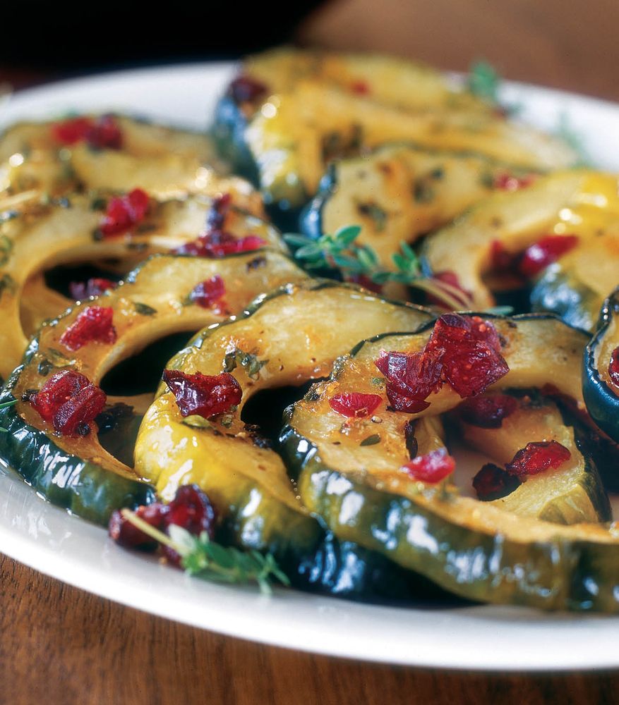 Maple-Glazed Acorn Squash from Thanksgiving: Recipes for a Holiday Meal by Lou Seibert Pappas