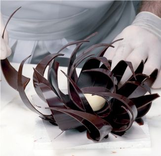 Brushstroke Technique with Chocolate Confectionery – ifiGOURMET Provisions