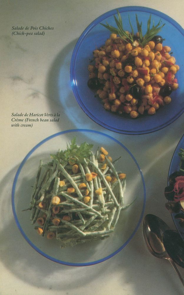 Salade d’Haricots verts a la creme from The Cooking of Provence by Patricia Lousada