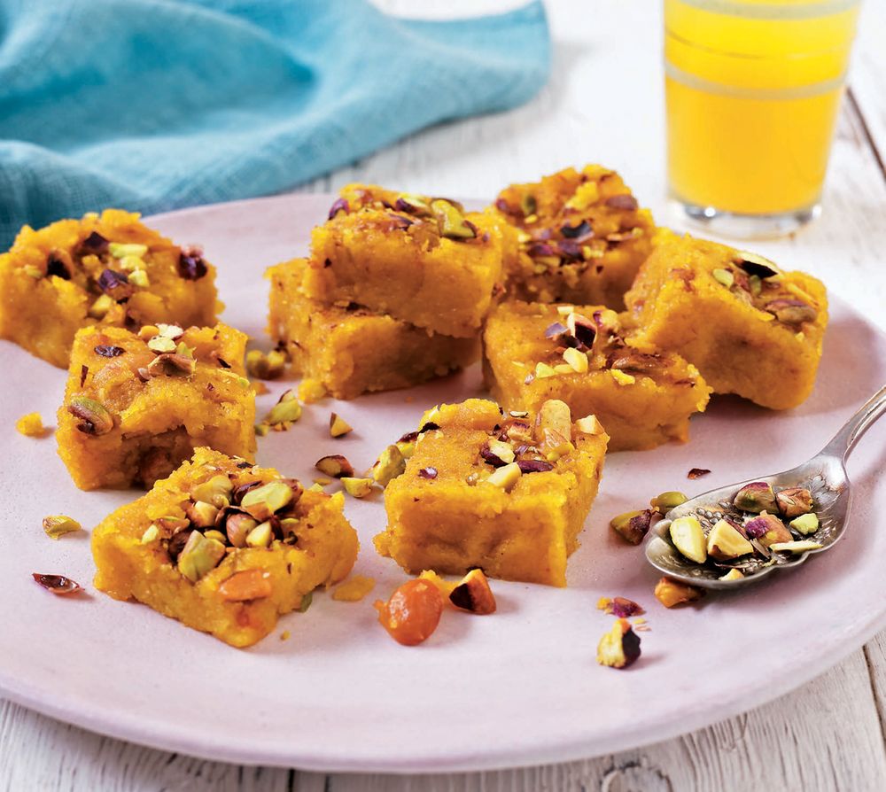 Soft mango fudge from The Complete Indian Regional Cookbook: 300 Classic Recipes from the Great Regions of India by Mridula Baljekar