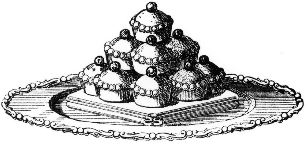 Paste Royal for Pattypans from The Christmas Cook: Three Centuries of American Yuletide Sweets by Wi
