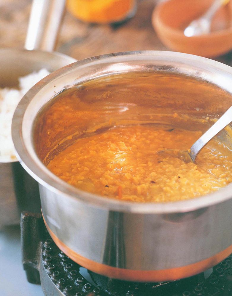 Parippu from The Food of India: A Journey for Food Lovers by Priya Wickramasinghe and Carol Selva Ra