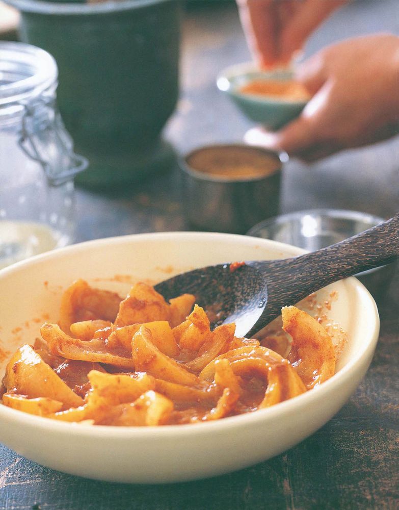 Lemon Pickle from The Food of India: A Journey for Food Lovers by Priya Wickramasinghe and Carol Sel