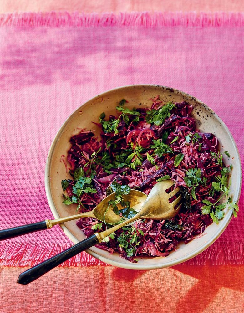 Beetroot Mallum from The Nutmeg Trail by Eleanor Ford