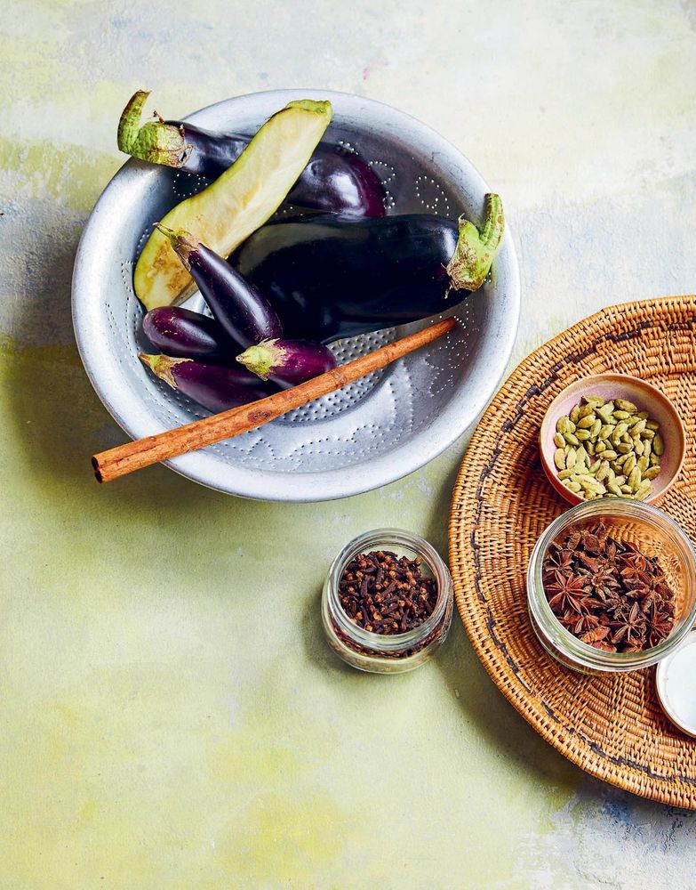 Aubergine And Toasted Coconut Curry From The Nutmeg Trail By Eleanor Ford