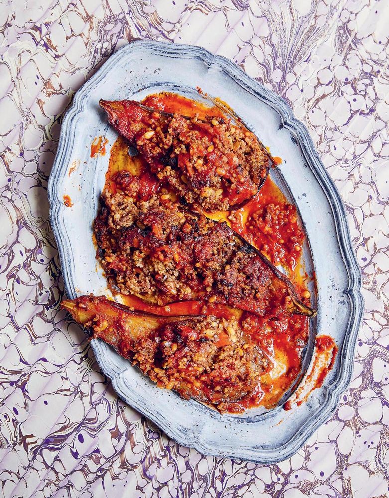 The Sheik of Stuffed Vegetables from The Nutmeg Trail by Eleanor Ford