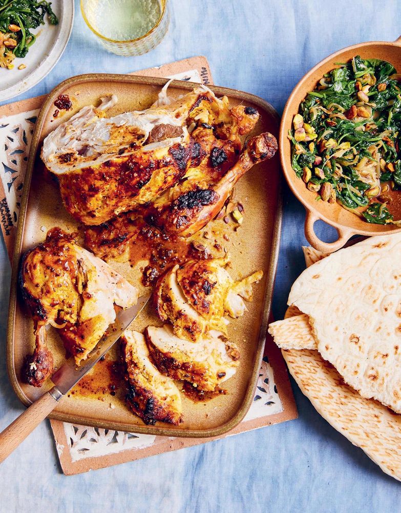 Tandoori Roast Chicken from The Nutmeg Trail by Eleanor Ford