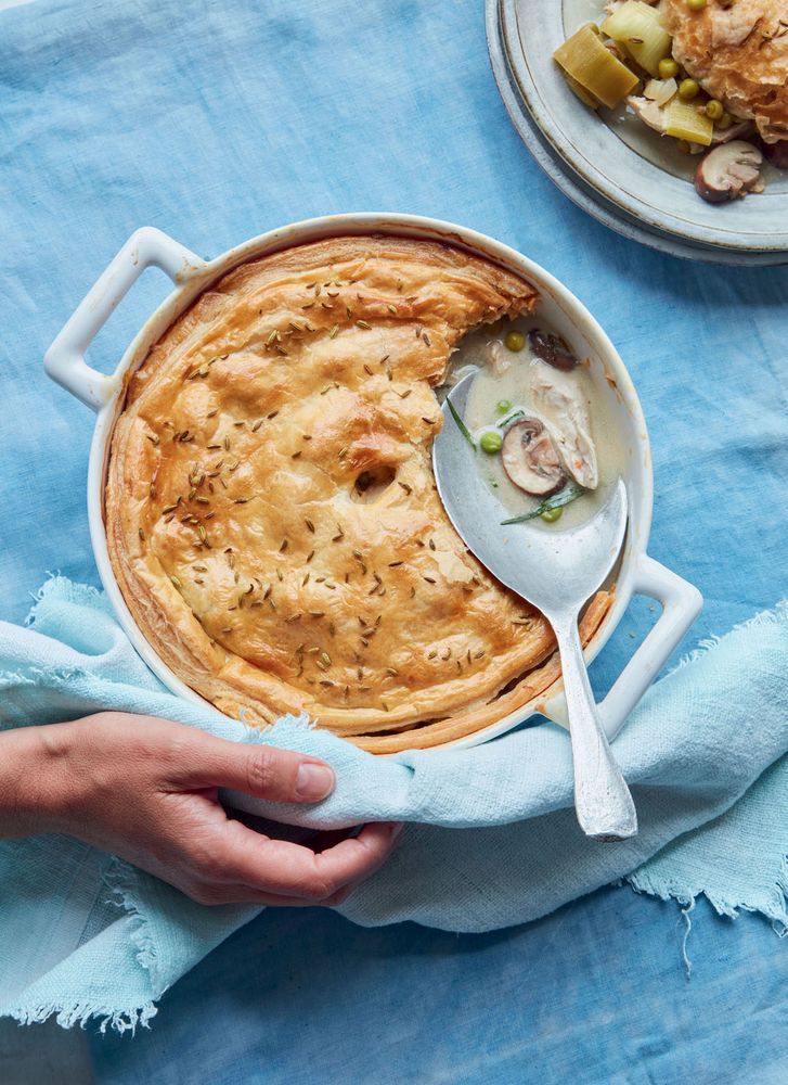 Chicken, Leek and Mushroom Pie from The Organised Cook: The Life