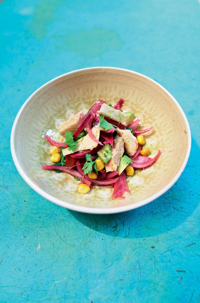Avocado Tuna Salad from The Tinned Fish Cookbook: Easy-To-Make Meals from Ocean to Plate by Bart van