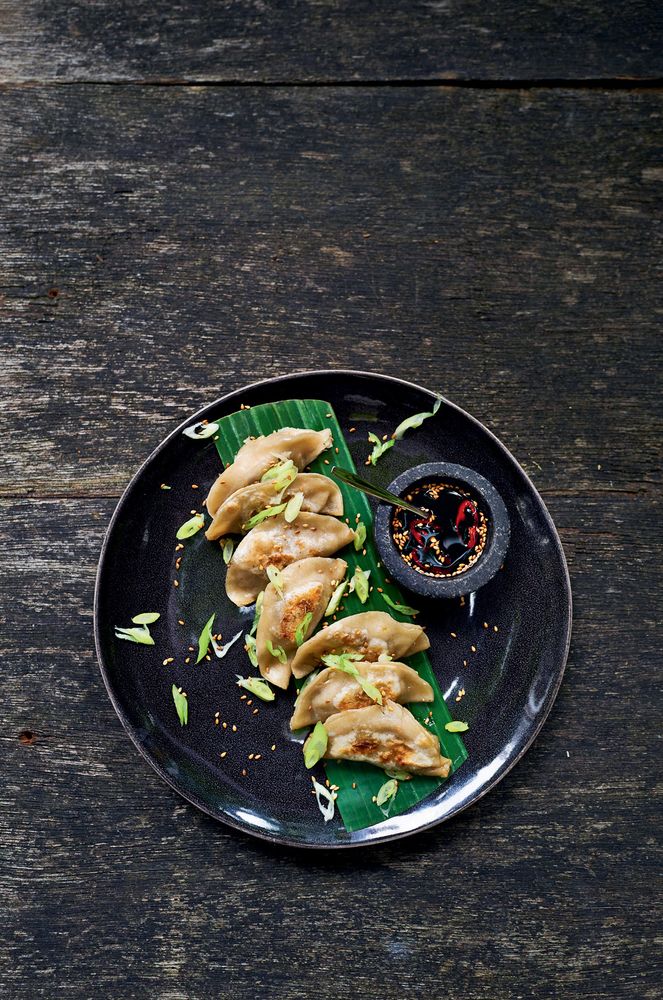 Anchovy Dumplings from The Tinned Fish Cookbook: Easy-To-Make Meals from Ocean to Plate by Bart van Olphen