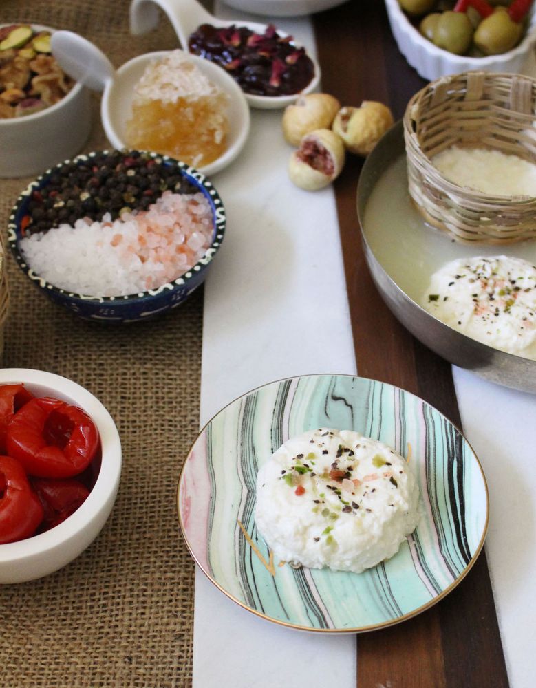 Silky Cottage Cheese from The World of Parsi Cooking: Food Across Borders by Niloufer Mavalvala