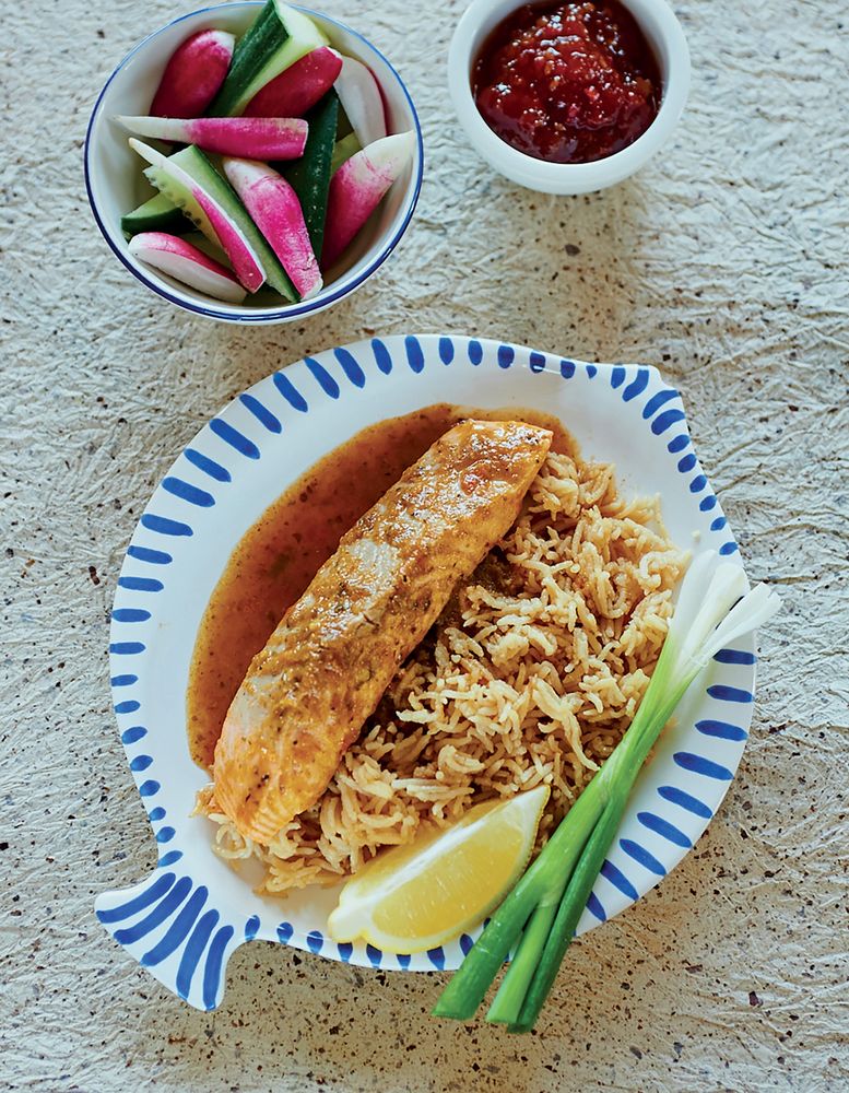 Fish in Gravy from The World of Parsi Cooking: Food Across Borders by Niloufer Mavalvala