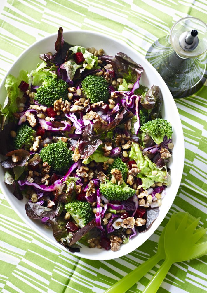 Toasted Walnut Salad from The Thrifty Veggie by Nicola Graimes