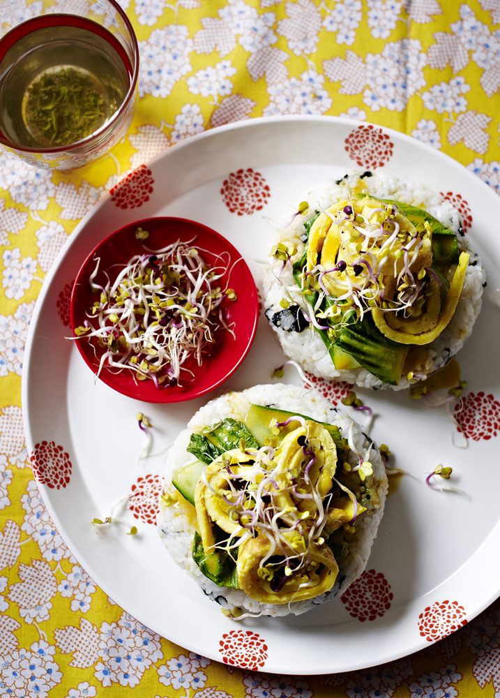 Sesame and Nori Cakes from The Thrifty Veggie by Nicola Graimes