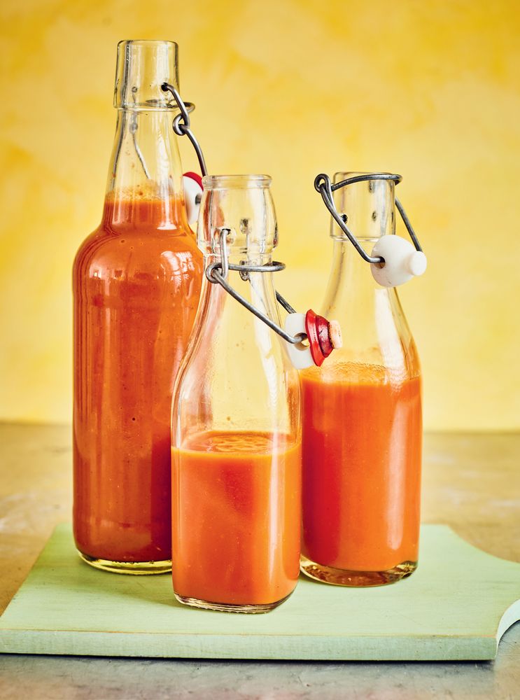 Tomato Ketchup from The Tinned Tomatoes Cookbook: 100 everyday recipes using the most versatile ingredient in your kitchen by Samuel Goldsmith