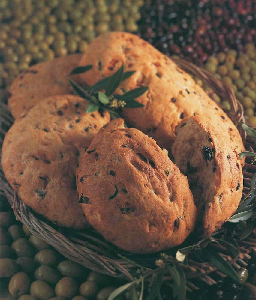 Black Olive Bread from Two Fat Ladies Obsessions by Clarissa Dickson Wright