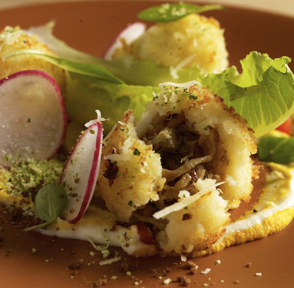 Zrazy with Cabbage from Recipes from Ukraine by Yurii Pryiemskyi