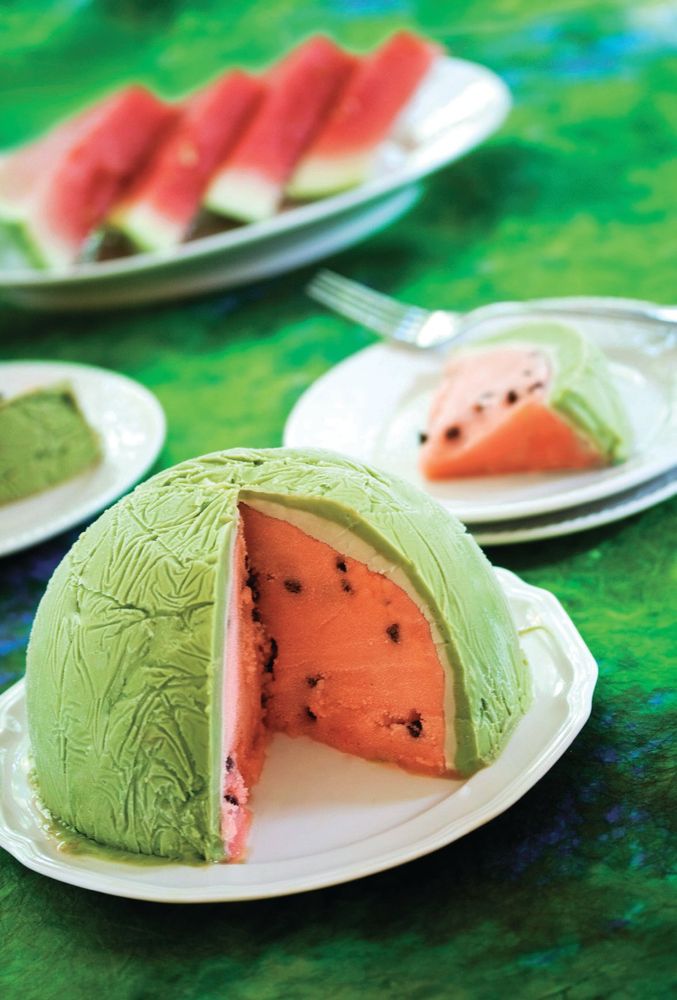 Watermelon Bombe