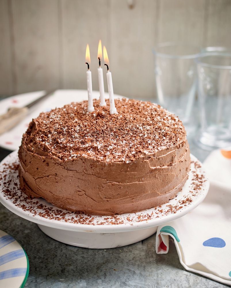 Celebration Chocolate Cake from Vegan Kids by Heather Whinney