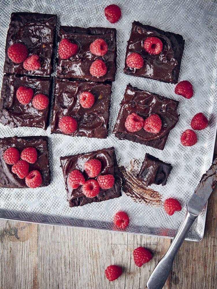 Parsnip Brownie with Chocolate Mousse Topping from 7 Day Vegan ...
