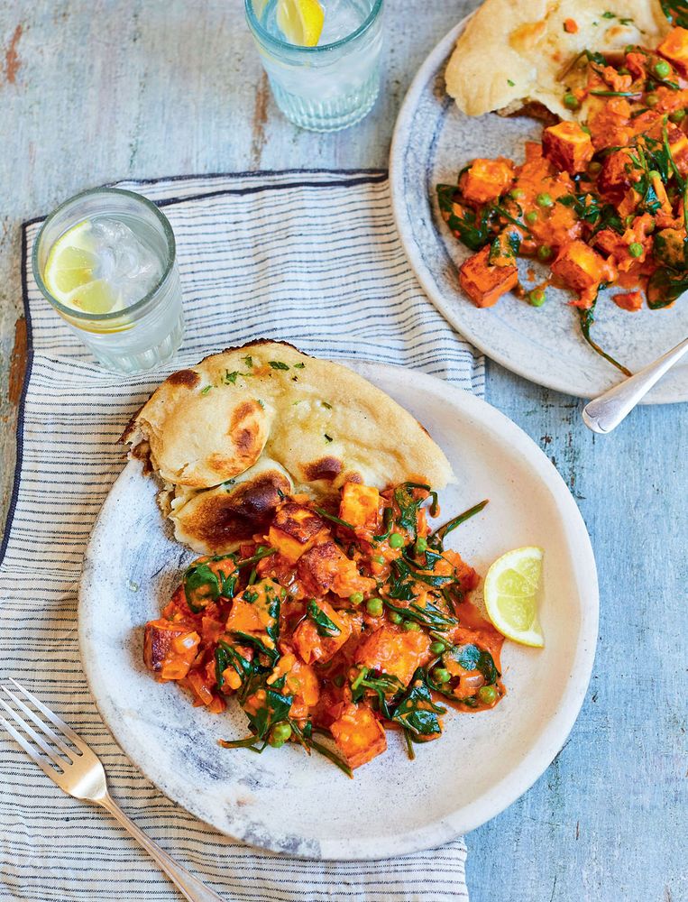 Paneer Curry from The Vegetarian Kitchen by Prue Leith and Peta Leith