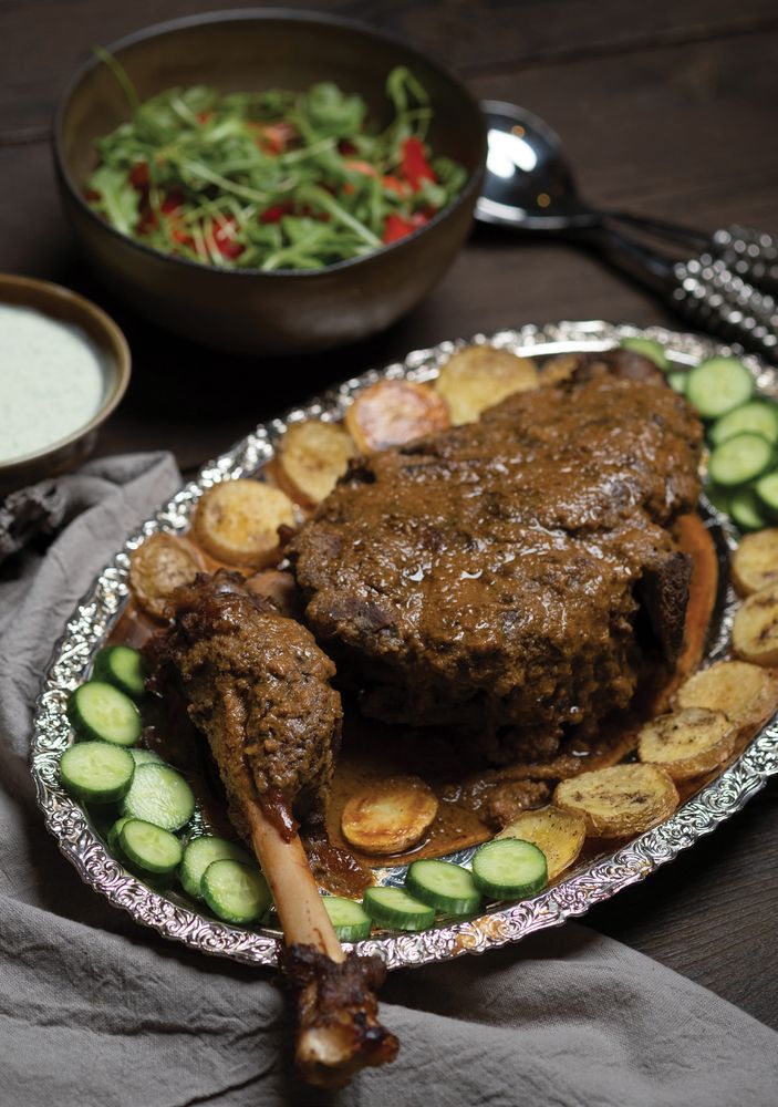 Mutton Leg Roast from VIRSA: A culinary journey from Agra to Karachi by ...