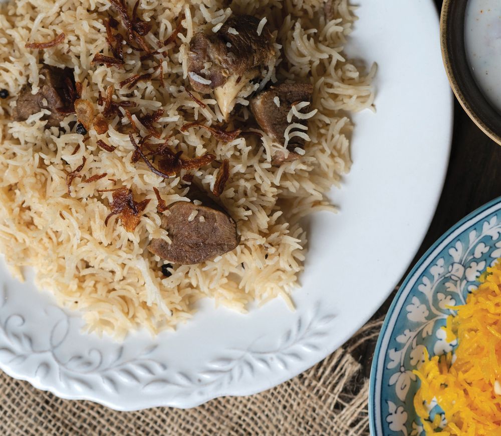 Rice Cooked in Mutton Broth from VIRSA: A culinary journey from Agra to ...