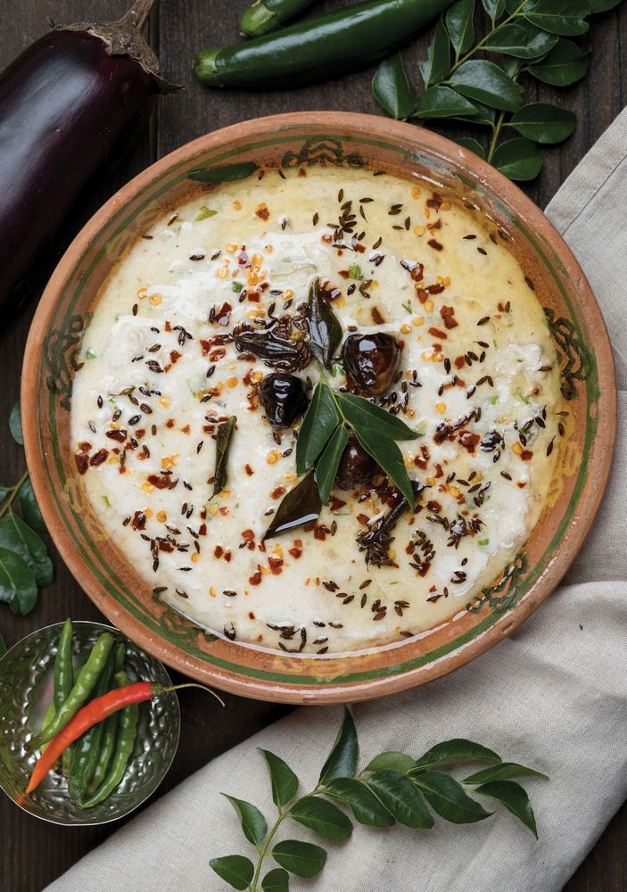 Yoghurt with Roasted/Boiled Eggplant from VIRSA A culinary journey