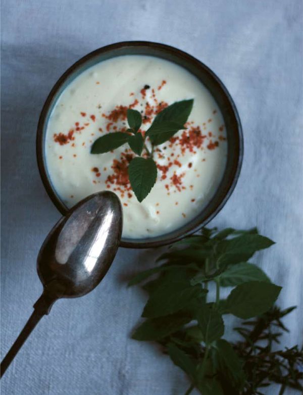 Garlic Yoghurt Sauce from Yashim Cooks Istanbul by Jason Goodwin