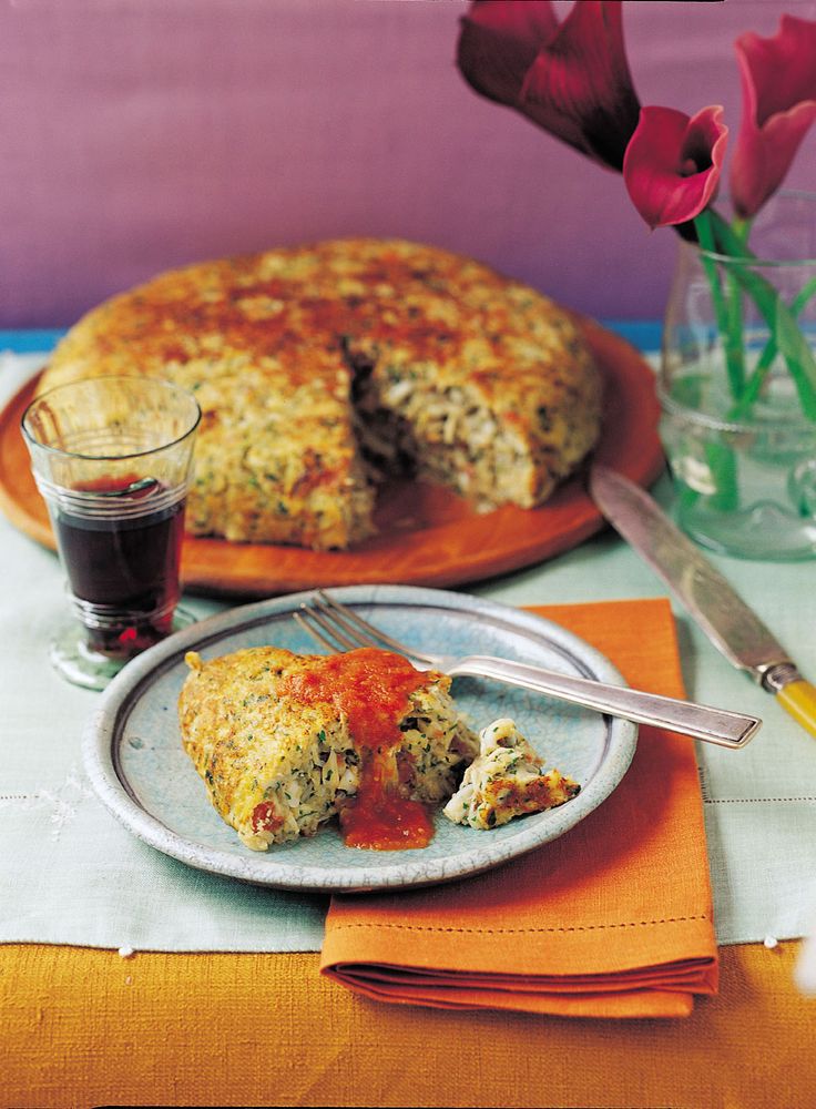 Seafood Frittata from Zarela's Veracruz: Mexico's Simplest Cuisine by Zarela Martínez