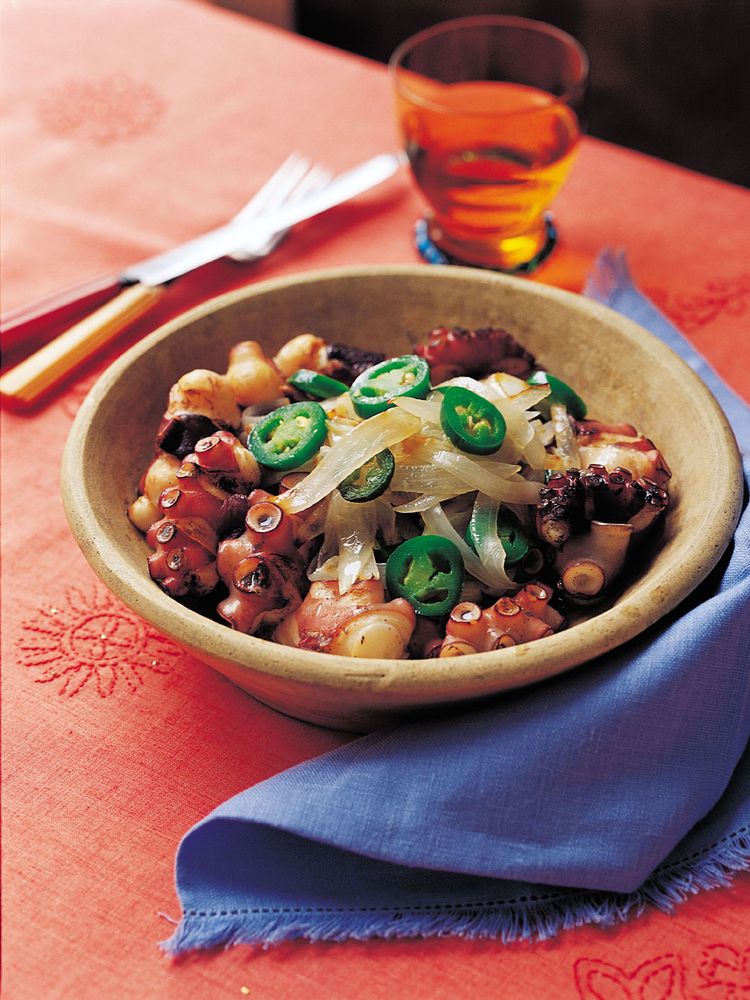 Grilled Octopus from Zarela's Veracruz: Mexico's Simplest Cuisine by Zarela Martínez