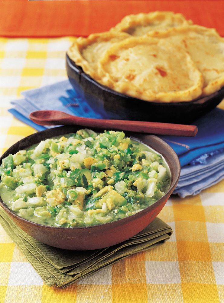 Green Sauce with Avocado from Zarela's Veracruz: Mexico's Simplest Cuisine by Zarela Martínez