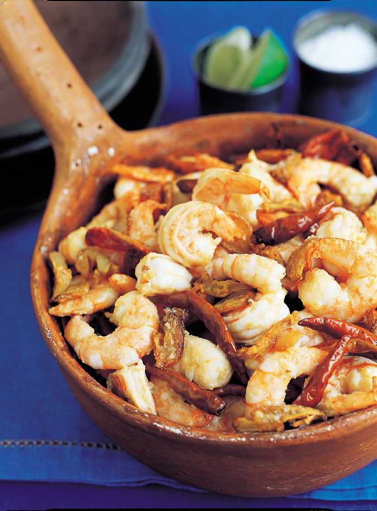Garlicky Stir-Fried Shrimp from Zarela's Veracruz: Mexico's Simplest Cuisine by Zarela Martínez